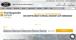 Desktop Screenshot of griffinchevy.com